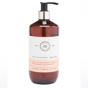 CASTELBEL Limited Edition Milk & Wild Honey Scented Hand Pump Soap Wash 17 oz